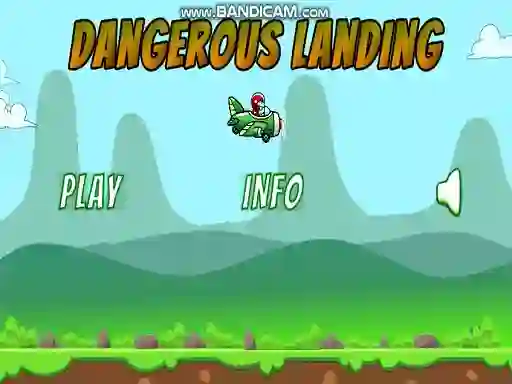 Leikur Dangerous Landing á netinu