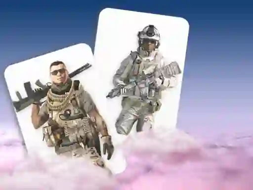 Leikur ARMA Memory Card Match á netinu