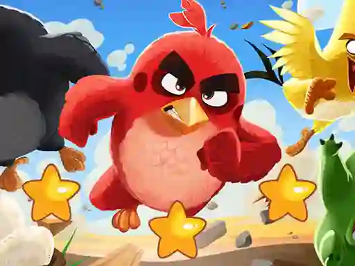 Leikur Angry Birds Hidden Stars á netinu