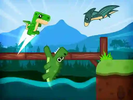 Leikur Dino kids Adventure á netinu