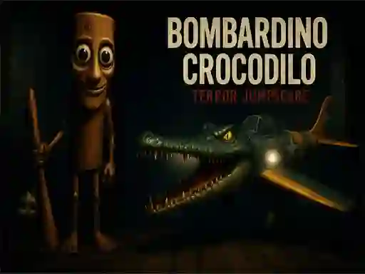 Leikur Bombardino Crocodilo Terror Jumpscare á netinu