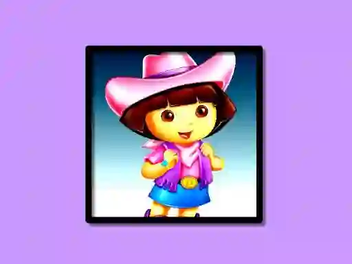 Leikur Dora the Puzzle Challenge á netinu
