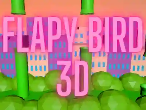 Leikur Flapy Bird 3D á netinu