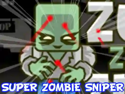 Leikur Super Zombie Sniper á netinu