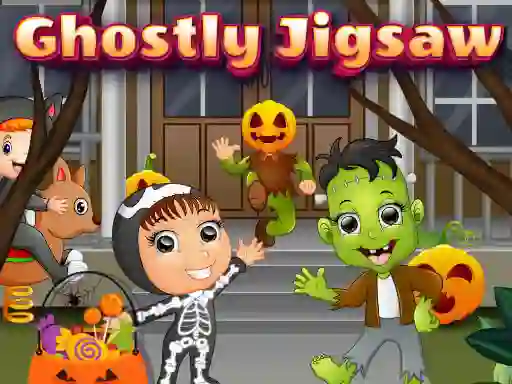 Leikur Ghostly Jigsaw á netinu