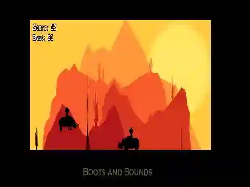 Leikur Boots & Bounds á netinu