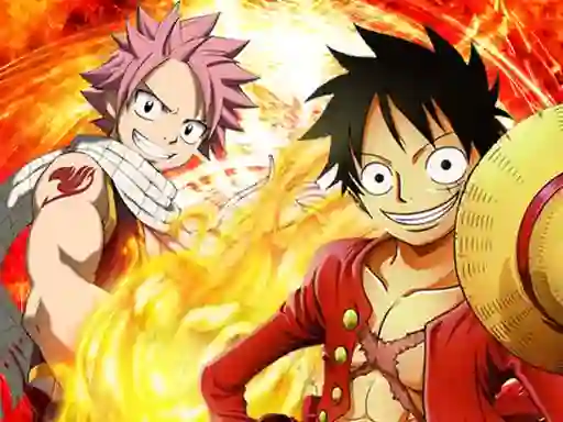 Leikur Fairy Tail Vs One Piece á netinu