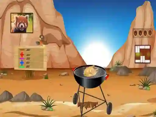 Leikur Grill Chicken Escape á netinu