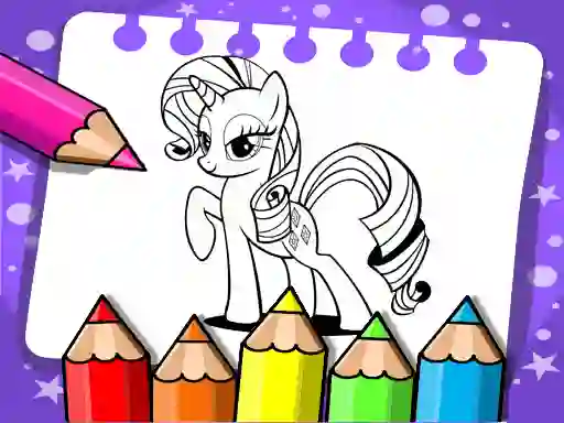 Leikur My Little Pony Coloring Book á netinu