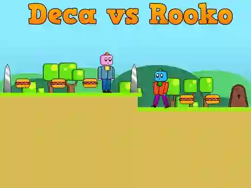 Leikur Deca vs Rooko á netinu