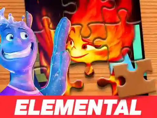Leikur Elemental Jigsaw Puzzle á netinu