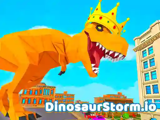 Leikur DinosaurStorm.io á netinu