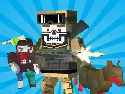 Leikur Crazy Pixel Apocalypse 9 á netinu