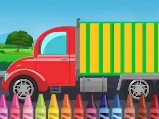 Leikur Truck Coloring á netinu