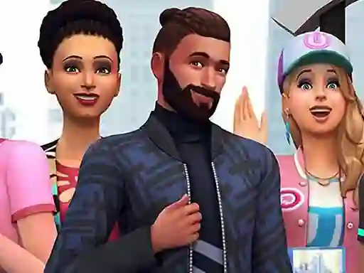 Leikur Sims Jigsaw Puzzle Collection á netinu