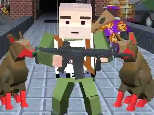 Leikur Pixel Apocalypse Survival Online á netinu