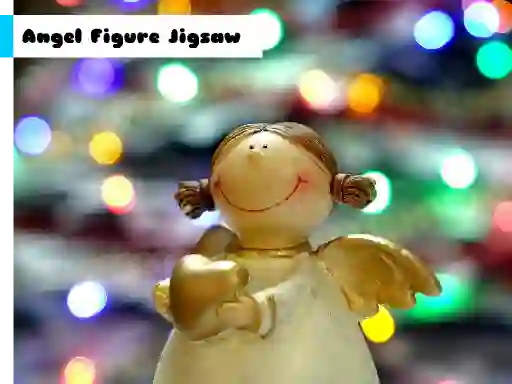 Leikur Angel Figure Jigsaw á netinu