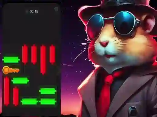 Leikur Hamster Puzzle Keys á netinu