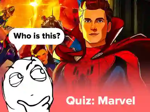 Leikur Quiz: marvel á netinu