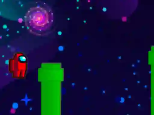 Leikur Flappy Among Us á netinu