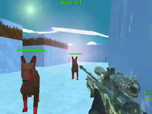 Leikur Blocky Combat SWAT Final 2023 á netinu