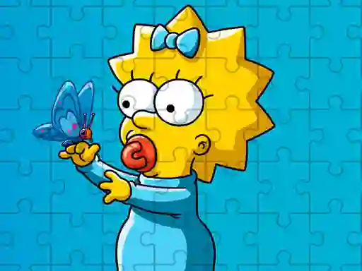 Leikur The Simpsons Puzzle á netinu