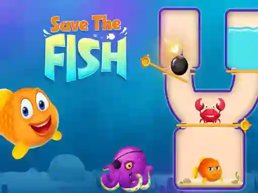 Leikur Save The Fish á netinu
