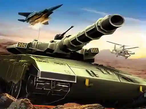 Leikur Battle Tanks City of War á netinu