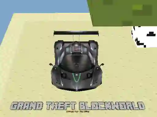 Leikur Grand theft Blockworld á netinu