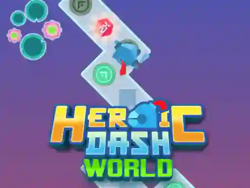 Leikur Heroic Dash World á netinu