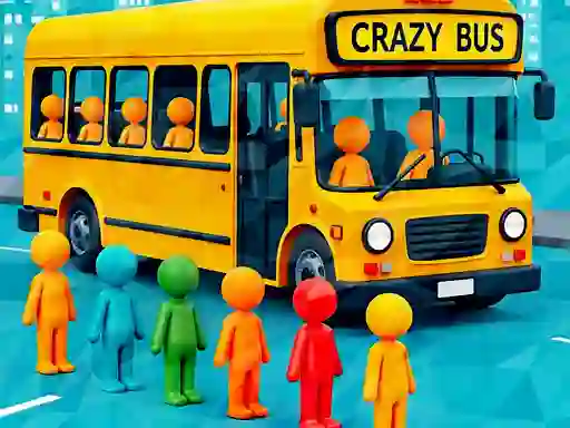 Leikur Crazy Bus Car Jam Parking á netinu