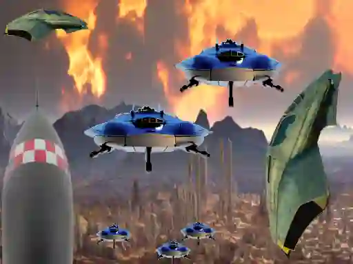 Leikur Ufo Mars á netinu