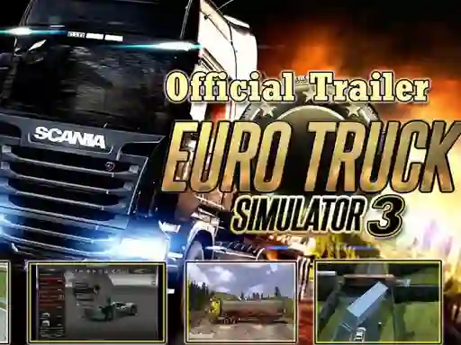 Leikur Euro Truck Drive á netinu