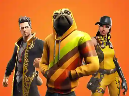 Leikur Fortnite Memory á netinu