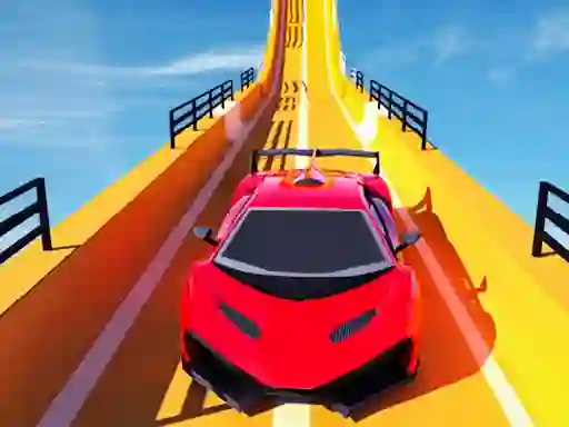 Leikur Crazy SuperCars Stunt 2022 á netinu