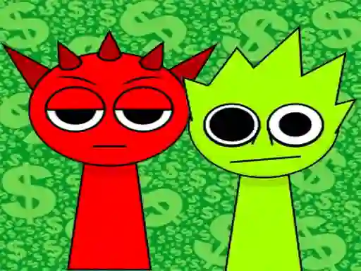 Leikur Sprunki Money Stack Incredibox á netinu