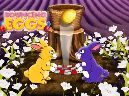 Leikur Bouncing Eggs á netinu