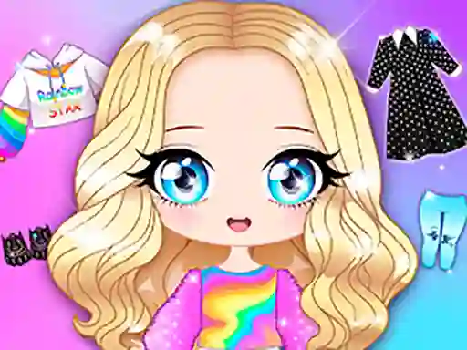 Leikur Chibi Beauty Salon Dress Up And Spa á netinu