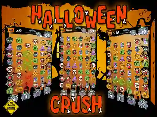 Leikur Halloween Crush á netinu