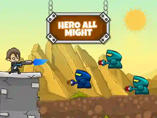 Leikur Hero All Might á netinu