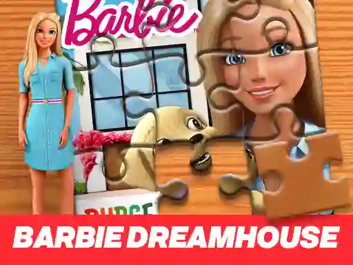 Leikur Barbie Dreamhouse Adventure Jigsaw Puzzle á netinu
