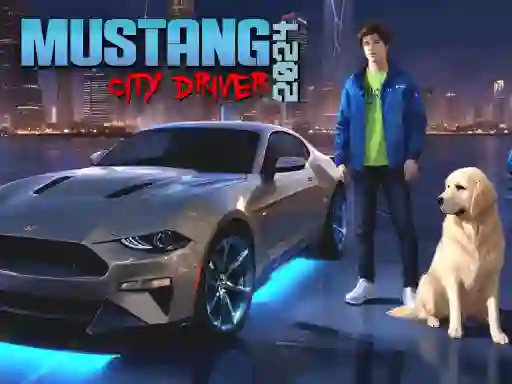 Leikur Mustang City Driver 2024 á netinu