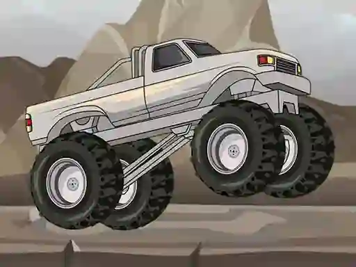 Leikur Monster Truck Wheels á netinu