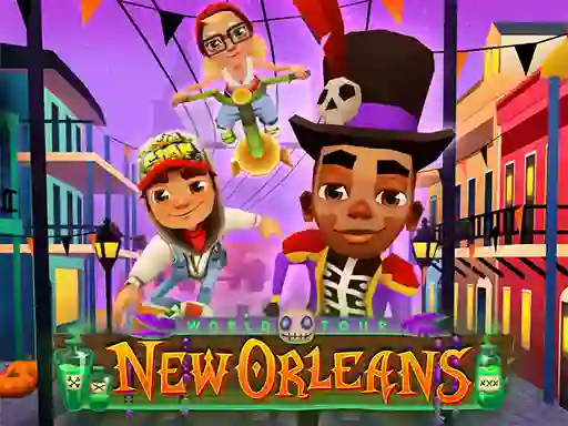Leikur Subway Surfers New Orleans á netinu