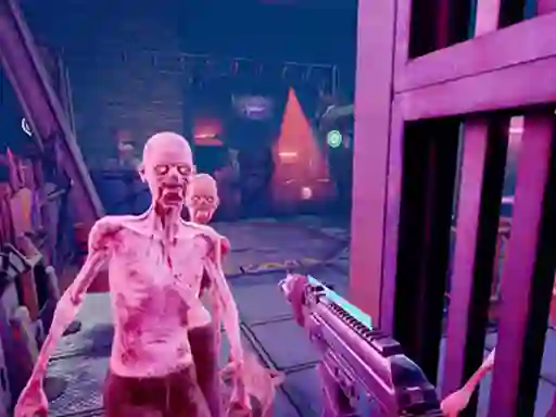Leikur Zombies Outbreak Arena á netinu