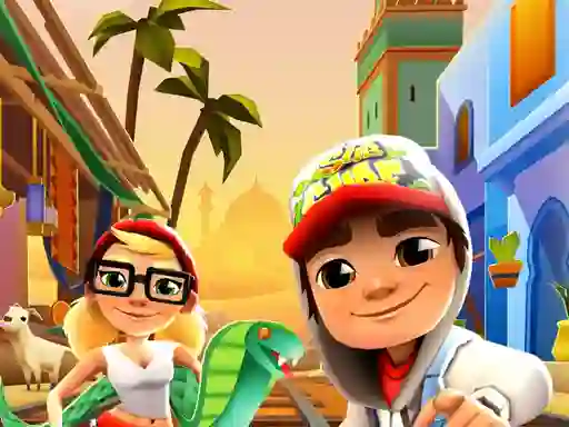 Leikur Subway Surfers World Tour: Marrakesh á netinu