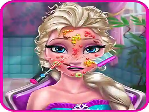 Leikur Ice Queen Doctor á netinu