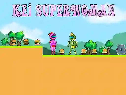 Leikur Kei Superwoman á netinu