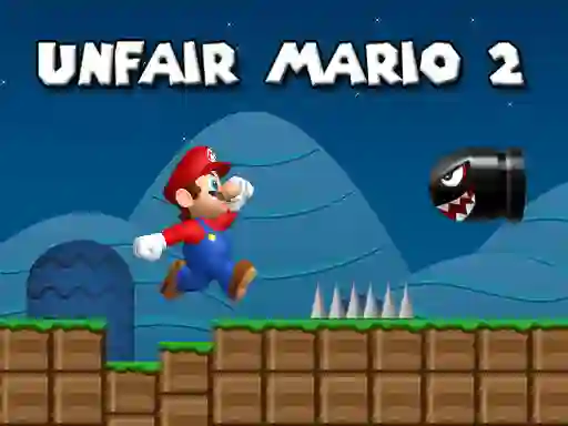 Leikur Unfair Mario 2 á netinu