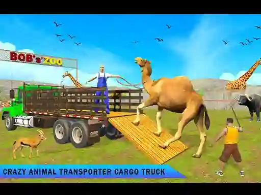 Leikur Zoo Animal Transport Game á netinu